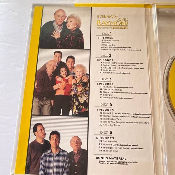 Authentic Everybody Loves Raymond Season 6 DVD Set - Picture 8 of 16